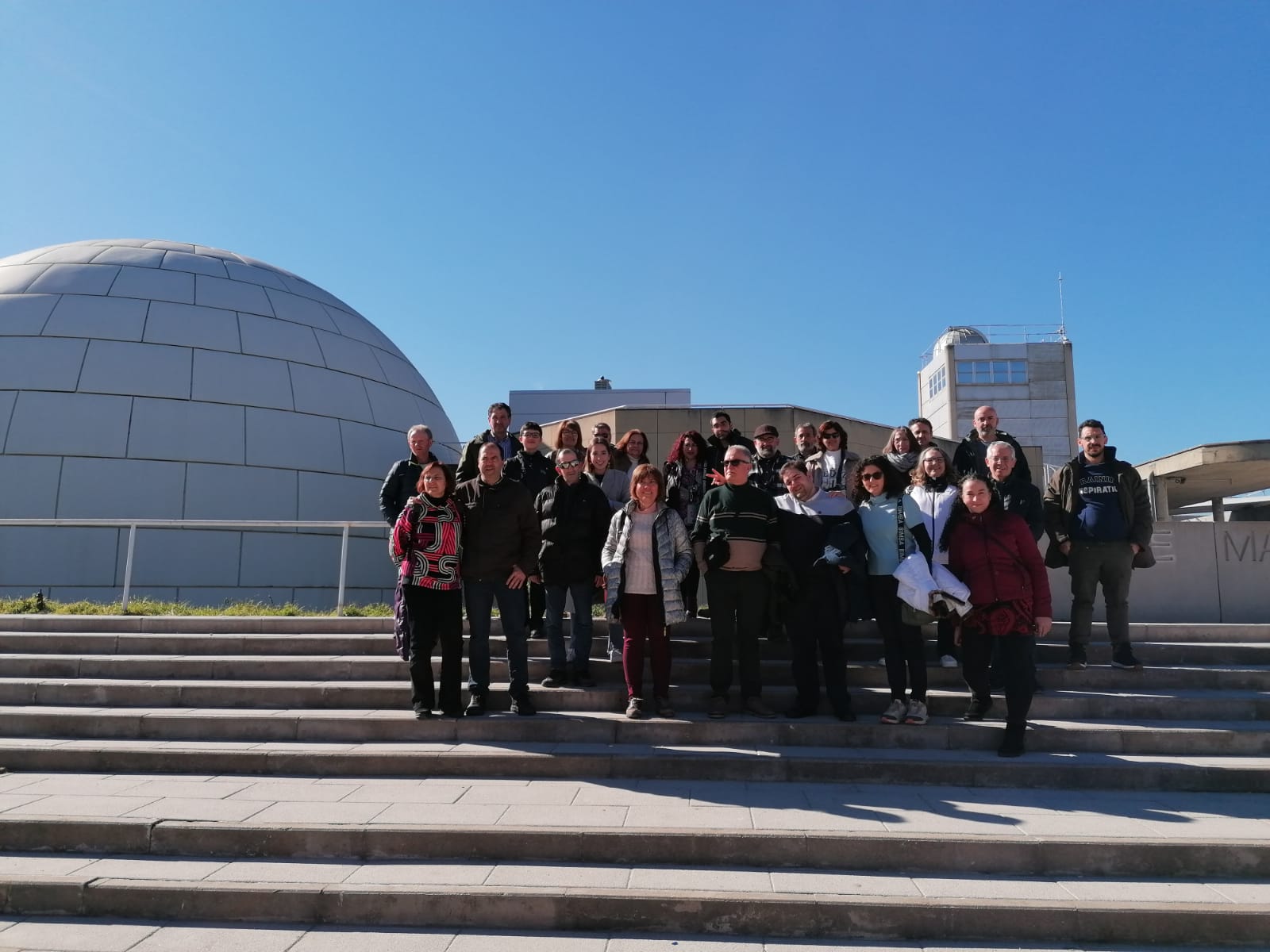 Foto Grupo Mintaka Planetario Madrid
